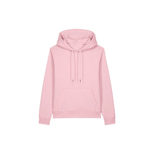 Felpa Con Cappuccio Donna In Cotone Riciclato Stella Gamechanger rosa / XS - personalizzabile con logo