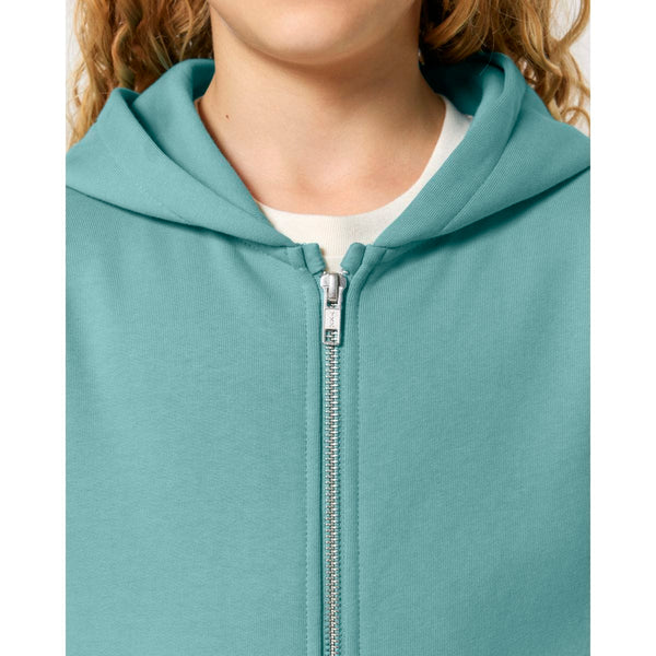 Felpa Con Cappuccio E Zip Bambino Iconic Mini Cultivator 2.0 - personalizzabile con logo
