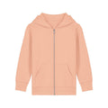 Felpa Con Cappuccio E Zip Bambino Iconic Mini Cultivator 2.0 rosa / 9-11/134-146cm - personalizzabile con logo