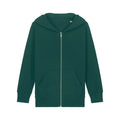 Felpa Con Cappuccio E Zip Bambino Iconic Mini Cultivator 2.0 verde / 7-8/122-128cm - personalizzabile con logo