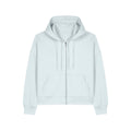Felpa Con Cappuccio E Zip Donna Iconic Stella Ida azzurro / XS - personalizzabile con logo