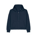 Felpa Con Cappuccio E Zip Donna Iconic Stella Ida blu navy / XS - personalizzabile con logo