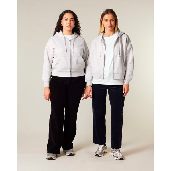 Felpa Con Cappuccio E Zip Donna Iconic Stella Ida - personalizzabile con logo