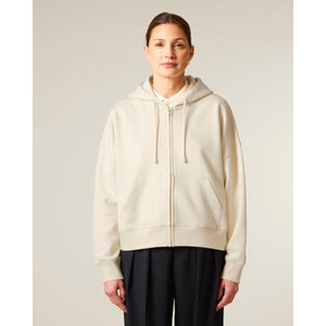 Felpa Con Cappuccio E Zip Donna Iconic Stella Ida - personalizzabile con logo