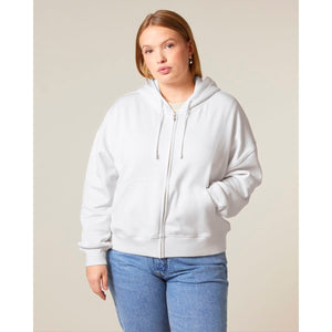 Felpa Con Cappuccio E Zip Donna Iconic Stella Ida - personalizzabile con logo