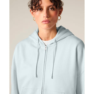 Felpa Con Cappuccio E Zip Donna Iconic Stella Ida - personalizzabile con logo