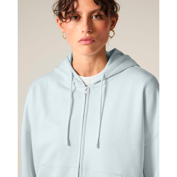 Felpa Con Cappuccio E Zip Donna Iconic Stella Ida - personalizzabile con logo
