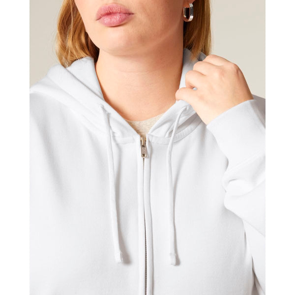Felpa Con Cappuccio E Zip Donna Iconic Stella Ida - personalizzabile con logo