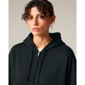 Felpa Con Cappuccio E Zip Donna Iconic Stella Ida - personalizzabile con logo