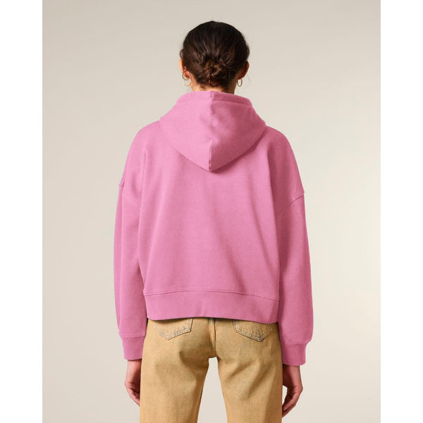 Felpa Con Cappuccio E Zip Donna Iconic Stella Ida - personalizzabile con logo