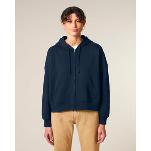 Felpa Con Cappuccio E Zip Donna Iconic Stella Ida - personalizzabile con logo