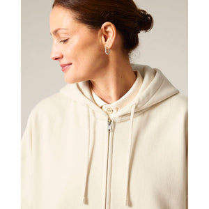 Felpa Con Cappuccio E Zip Donna Iconic Stella Ida - personalizzabile con logo