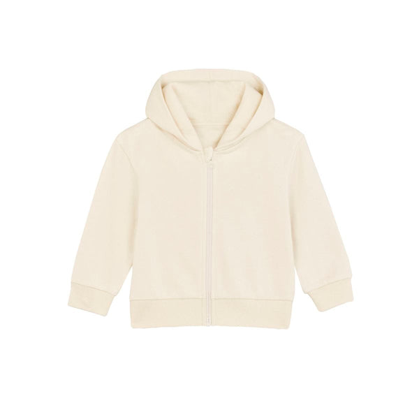 Felpa Con Cappuccio E Zip Neonato Baby Connector - personalizzabile con logo