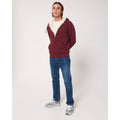Felpa Con Cappuccio E Zip Unisex Con Fodera In Sherpa Hygger Sherpa bordeaux / XXS - personalizzabile con logo