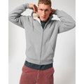 Felpa Con Cappuccio E Zip Unisex Con Fodera In Sherpa Hygger Sherpa grigio / XXS - personalizzabile con logo