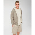 Felpa Con Cappuccio E Zip Unisex Con Fodera In Sherpa Hygger Sherpa heather sand / XXS - personalizzabile con logo
