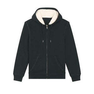 Felpa Con Cappuccio E Zip Unisex Con Fodera In Sherpa Hygger Sherpa - personalizzabile con logo