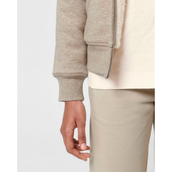 Felpa Con Cappuccio E Zip Unisex Con Fodera In Sherpa Hygger Sherpa - personalizzabile con logo