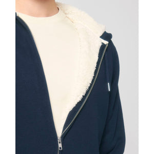 Felpa Con Cappuccio E Zip Unisex Con Fodera In Sherpa Hygger Sherpa - personalizzabile con logo