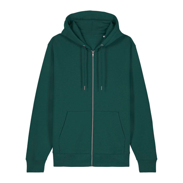 Felpa Con Cappuccio E Zip Unisex Iconic Cultivator 2.0 glazed green / XS - personalizzabile con logo