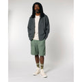 Felpa Con Cappuccio E Zip Unisex Iconic Cultivator 2.0 grigio scuro / XS - personalizzabile con logo
