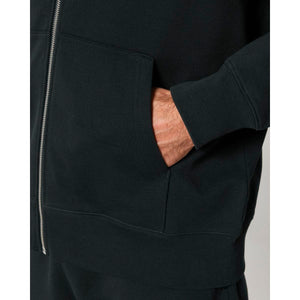 Felpa Con Cappuccio E Zip Unisex Iconic Cultivator 2.0 - personalizzabile con logo