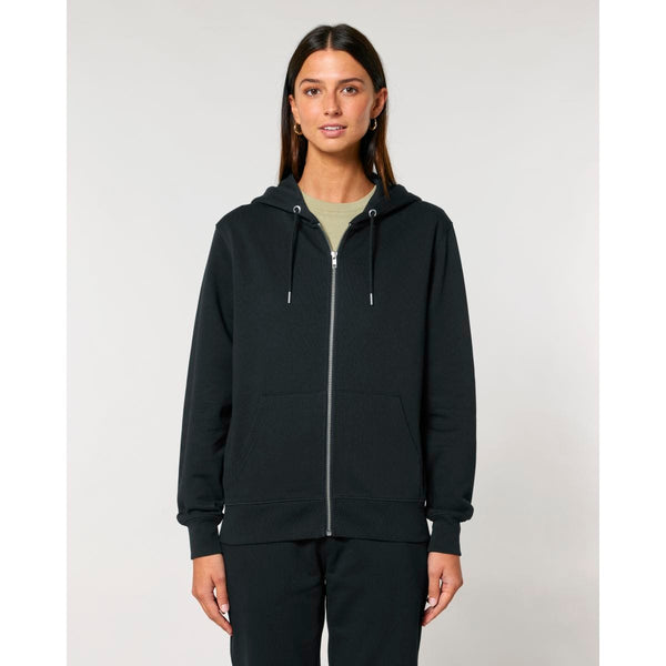 Felpa Con Cappuccio E Zip Unisex Iconic Cultivator 2.0 - personalizzabile con logo