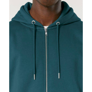Felpa Con Cappuccio E Zip Unisex Iconic Cultivator 2.0 - personalizzabile con logo
