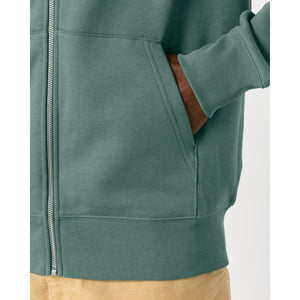 Felpa Con Cappuccio E Zip Unisex Iconic Cultivator 2.0 - personalizzabile con logo