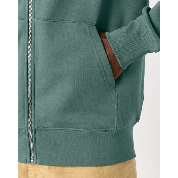 Felpa Con Cappuccio E Zip Unisex Iconic Cultivator 2.0 - personalizzabile con logo