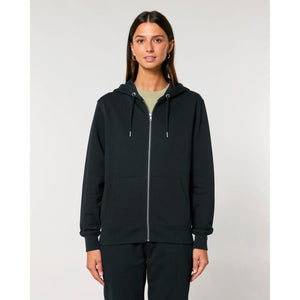Felpa Con Cappuccio E Zip Unisex Iconic Cultivator 2.0 - personalizzabile con logo