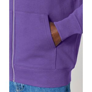 Felpa Con Cappuccio E Zip Unisex Iconic Cultivator 2.0 - personalizzabile con logo