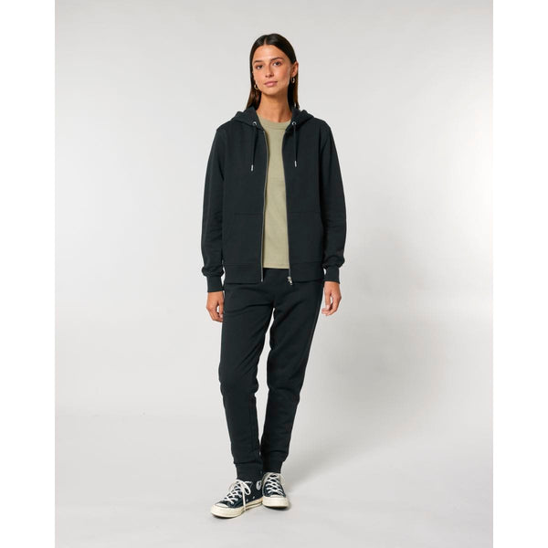 Felpa Con Cappuccio E Zip Unisex Iconic Cultivator 2.0 - personalizzabile con logo