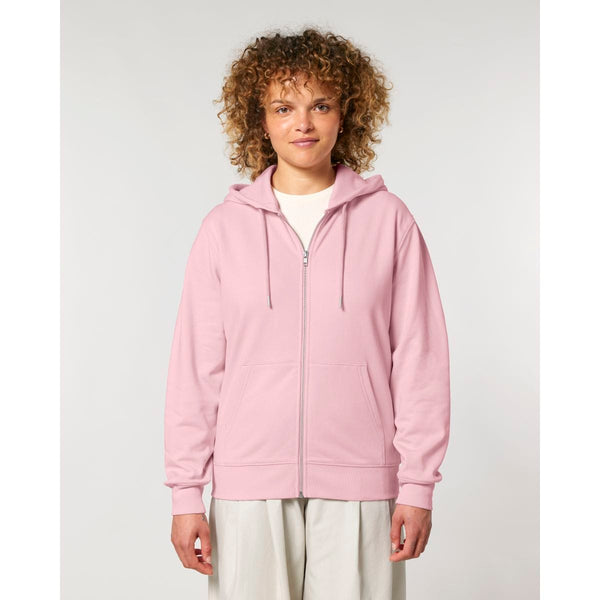Felpa Con Cappuccio E Zip Unisex Iconic Cultivator 2.0 - personalizzabile con logo