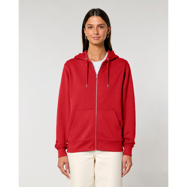 Felpa Con Cappuccio E Zip Unisex Iconic Cultivator 2.0 - personalizzabile con logo