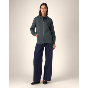Felpa Con Cappuccio E Zip Unisex Iconic Cultivator 2.0 - personalizzabile con logo