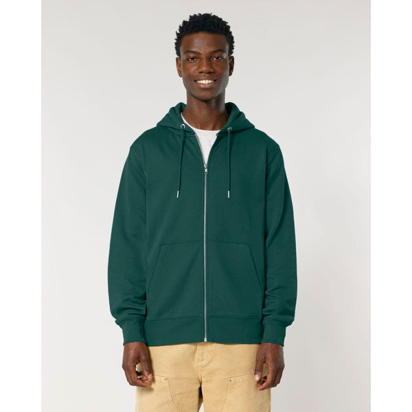 Felpa Con Cappuccio E Zip Unisex Iconic Cultivator 2.0 - personalizzabile con logo