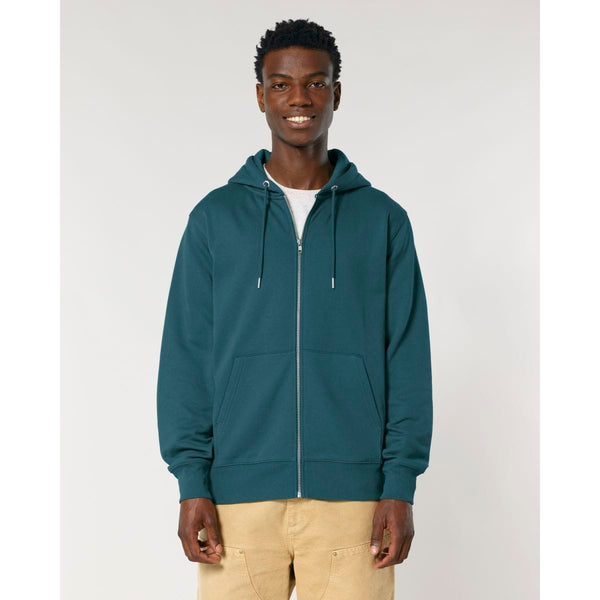 Felpa Con Cappuccio E Zip Unisex Iconic Cultivator 2.0 - personalizzabile con logo