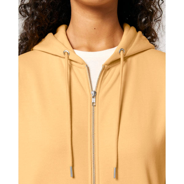 Felpa Con Cappuccio E Zip Unisex Iconic Cultivator 2.0 - personalizzabile con logo