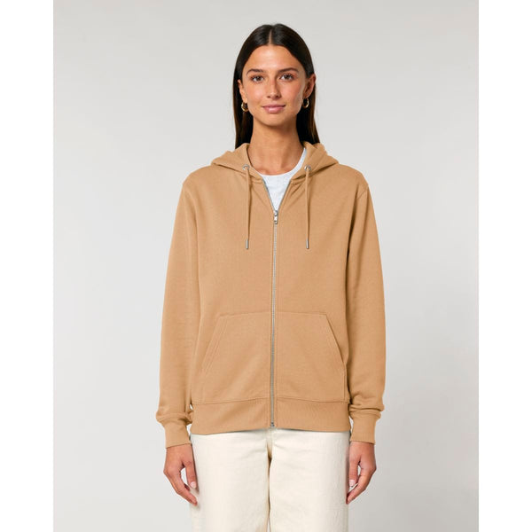 Felpa Con Cappuccio E Zip Unisex Iconic Cultivator 2.0 - personalizzabile con logo