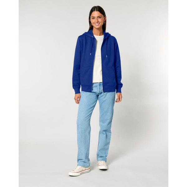 Felpa Con Cappuccio E Zip Unisex Iconic Cultivator 2.0 - personalizzabile con logo