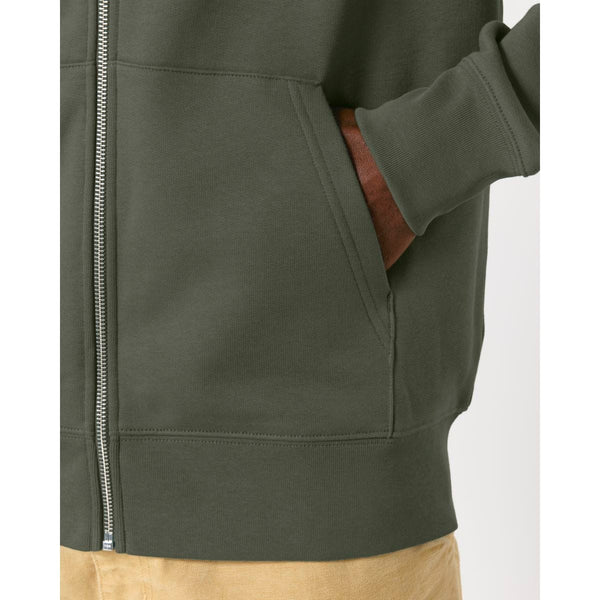 Felpa Con Cappuccio E Zip Unisex Iconic Cultivator 2.0 - personalizzabile con logo