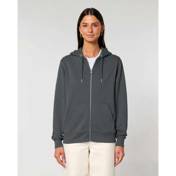 Felpa Con Cappuccio E Zip Unisex Iconic Cultivator 2.0 - personalizzabile con logo