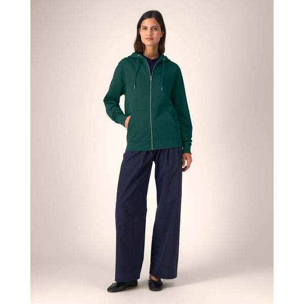 Felpa Con Cappuccio E Zip Unisex Iconic Cultivator 2.0 - personalizzabile con logo