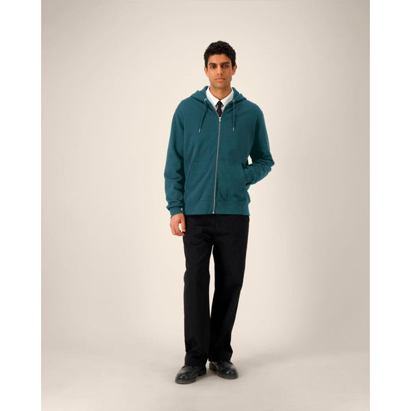 Felpa Con Cappuccio E Zip Unisex Iconic Cultivator 2.0 - personalizzabile con logo