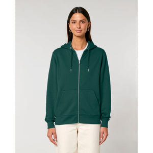 Felpa Con Cappuccio E Zip Unisex Iconic Cultivator 2.0 - personalizzabile con logo