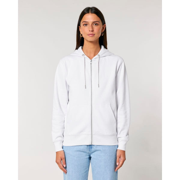 Felpa Con Cappuccio E Zip Unisex Iconic Cultivator 2.0 - personalizzabile con logo