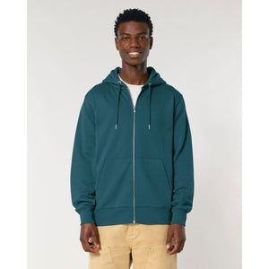Felpa Con Cappuccio E Zip Unisex Iconic Cultivator 2.0 - personalizzabile con logo