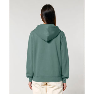 Felpa Con Cappuccio E Zip Unisex Iconic Cultivator 2.0 - personalizzabile con logo