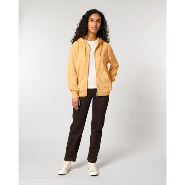 Felpa Con Cappuccio E Zip Unisex Iconic Cultivator 2.0 - personalizzabile con logo